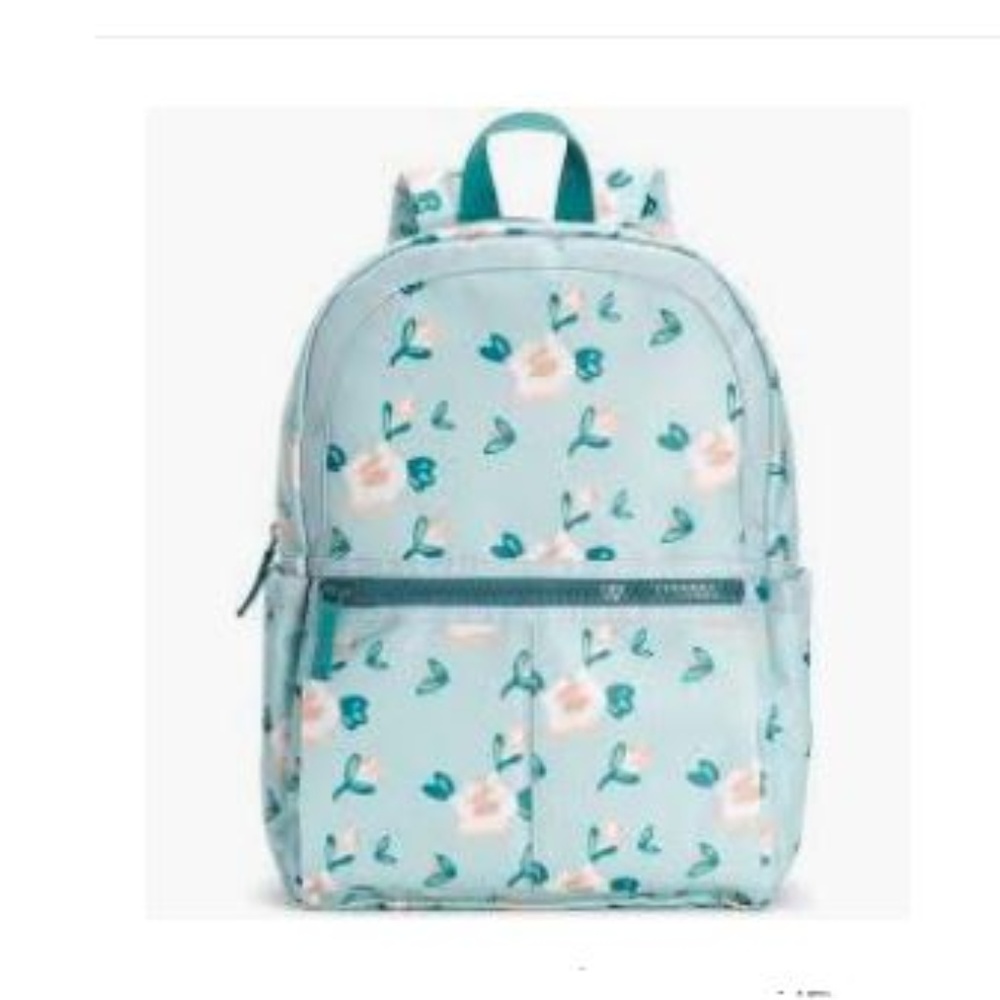 T-Shirt & Jeans Mint Green Floral Backpack NWT